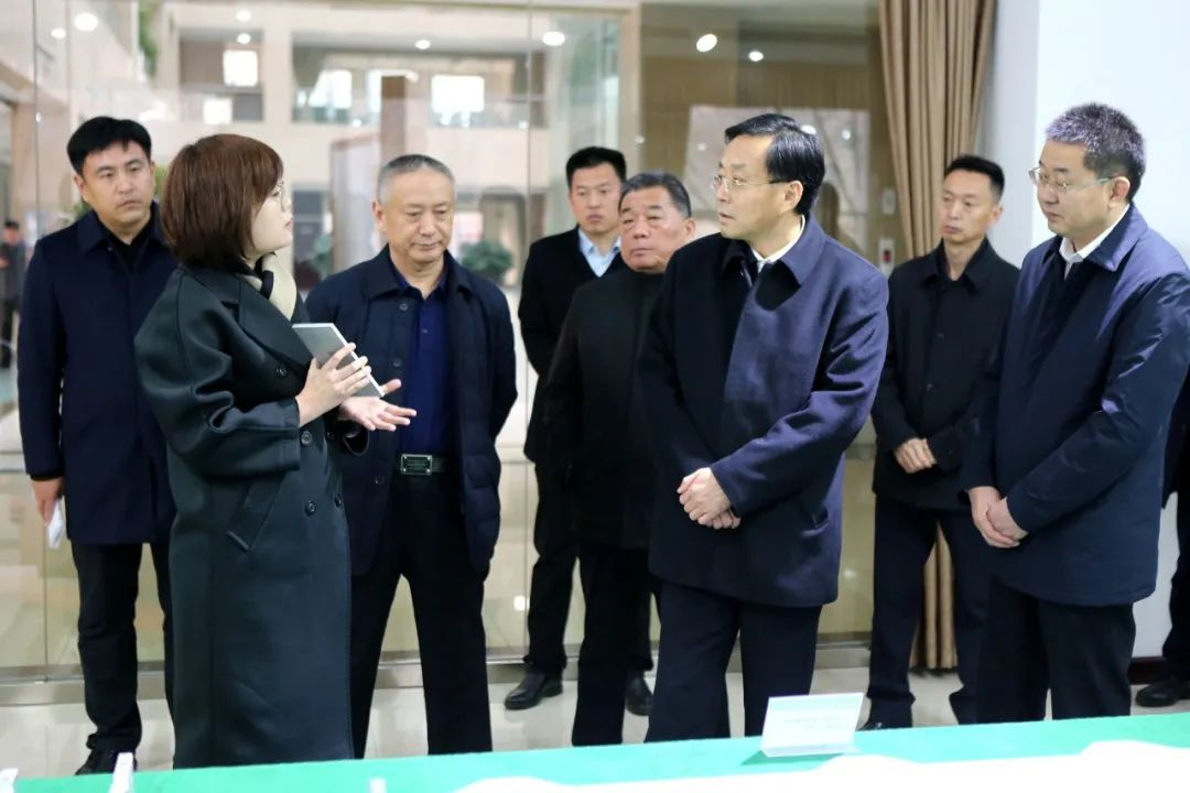 鄒平市委副書記、代市長張謙一行來山東三星集團調(diào)研