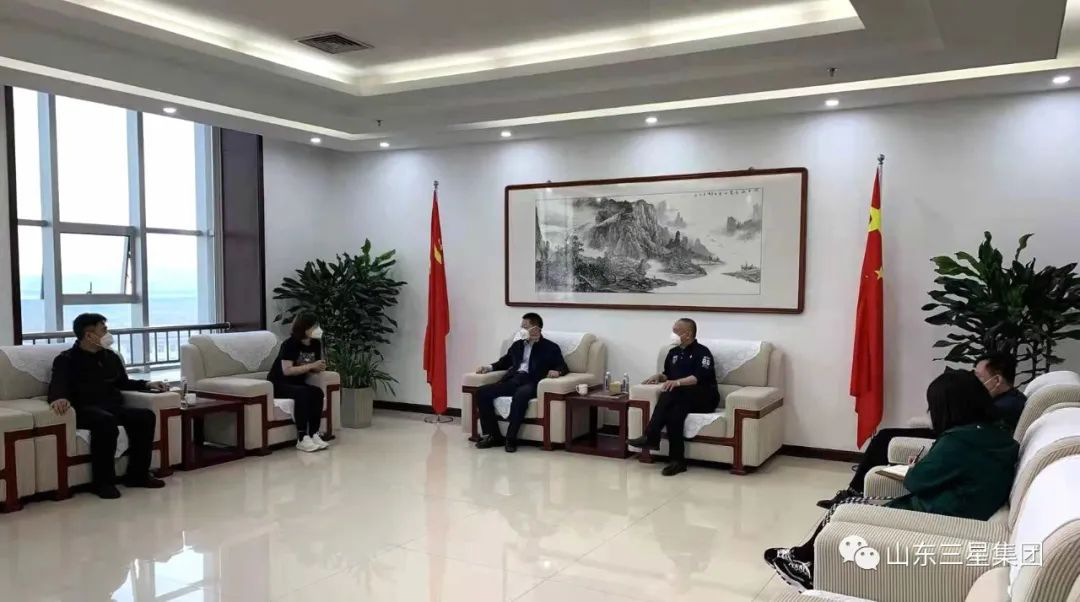 鄒平市委常委、宣傳部長(zhǎng)，副市長(zhǎng)商獻(xiàn)文到山東三星集團(tuán)調(diào)研疫情防控和生產(chǎn)經(jīng)營(yíng)情況