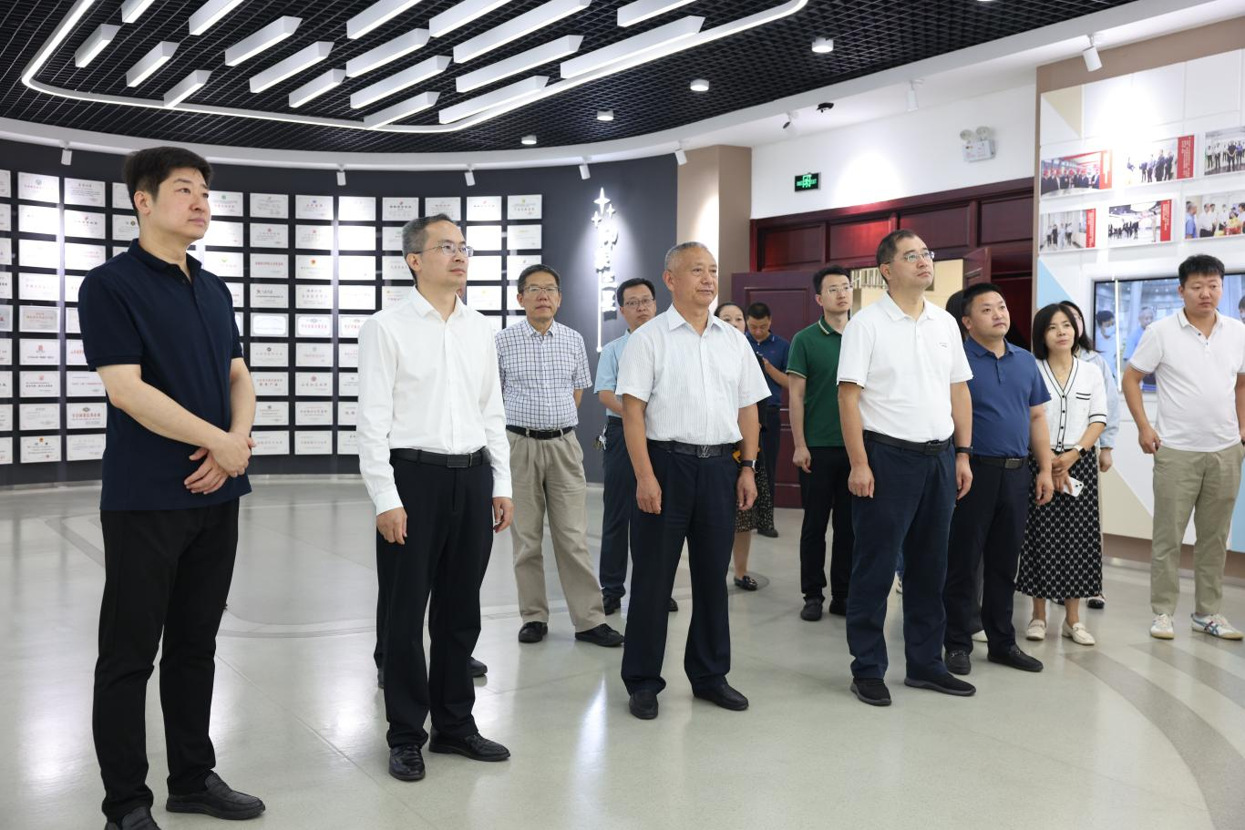 南京農(nóng)業(yè)大學食品科技學院來山東三星集團調(diào)研