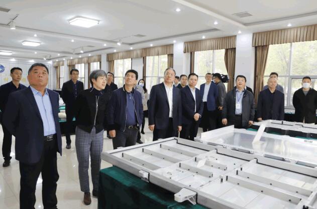 中國信達黨委委員、副總裁胡繼良一行來山東三星集團參觀調(diào)研